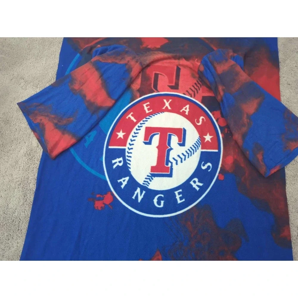 Texas Rangers Throw‎ Blanket Mens 65